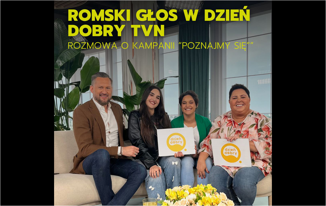 Romski głos w Dzień Dobry TVN!
