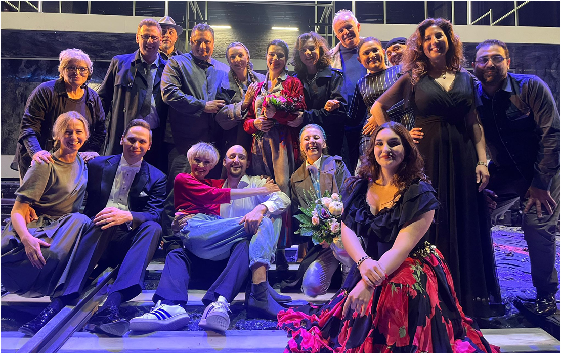 Giselle Czureja – jako alter ego głównej bohaterki w spektaklu operowym „Jawnuta”